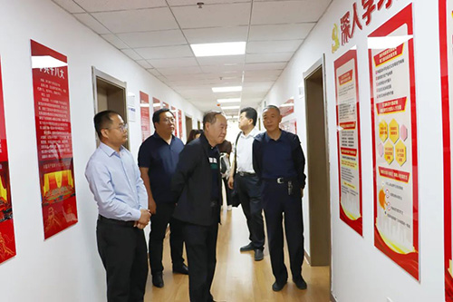 省司法厅律师处、省律师协会领导到合明所调研指导律师调解工作